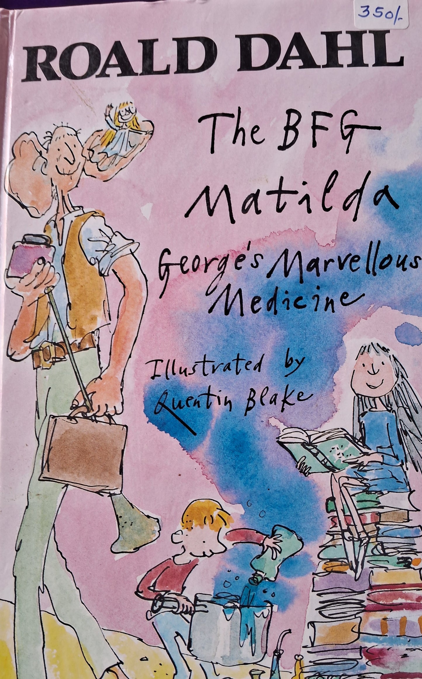 Roald Dahl The BFG Matilda George's Marrellous Medicine