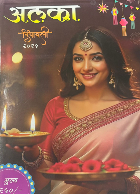 Diwali Ank Alaka 2025 दिवाळी अंक अलका 2025