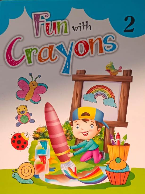 Fun With Crayons Set part 1 & 2 for Children's Books
