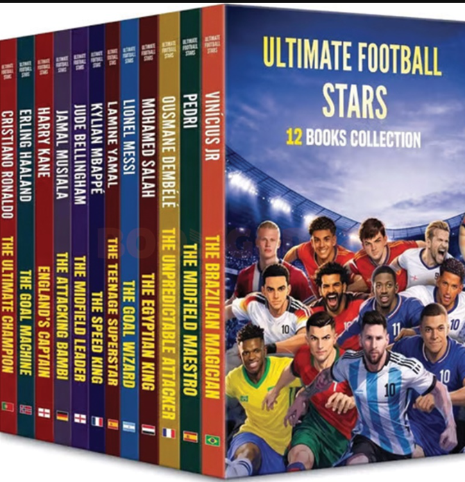 Ultimate Football Stars 12 Books Collection