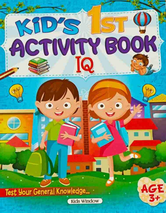Activity Book Kids 1st IQ for Children