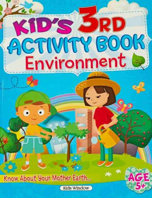 Activity Book Kids 3rd Environment for Children