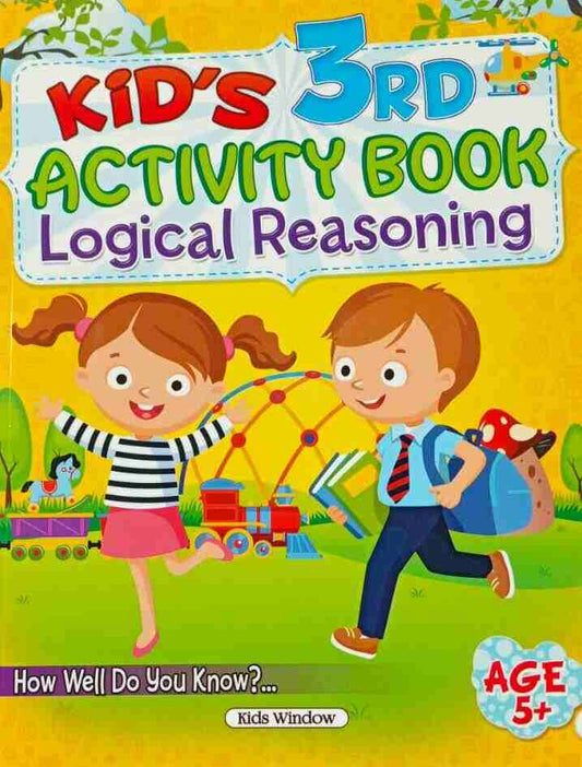 Activity Book Kids 3rd Logical Reasoning for Children