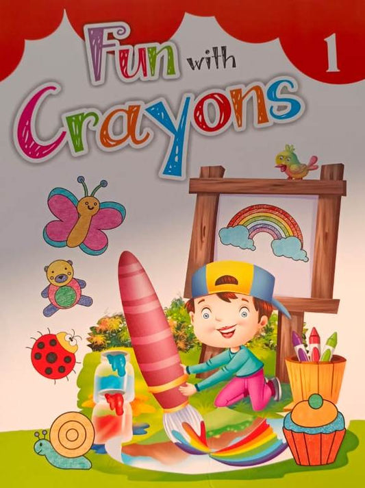 Fun With Crayons Set part 1 & 2 for Children's Books