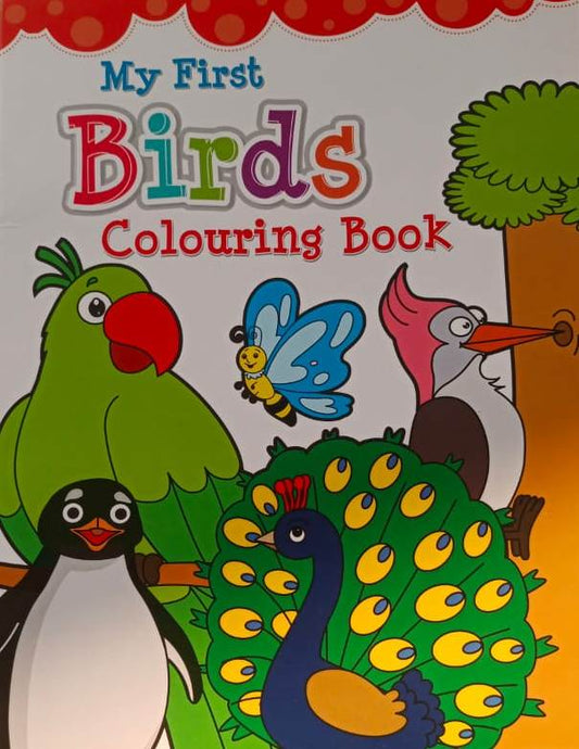 My First Colouring Book Bird & Vehicles for Children's Books