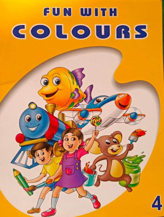 Fun with Colour 2 & 4 for Children's Books (set of 2 books)