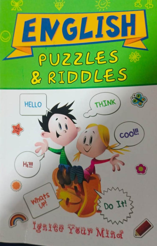English puzzles & Riddles for Children's Books