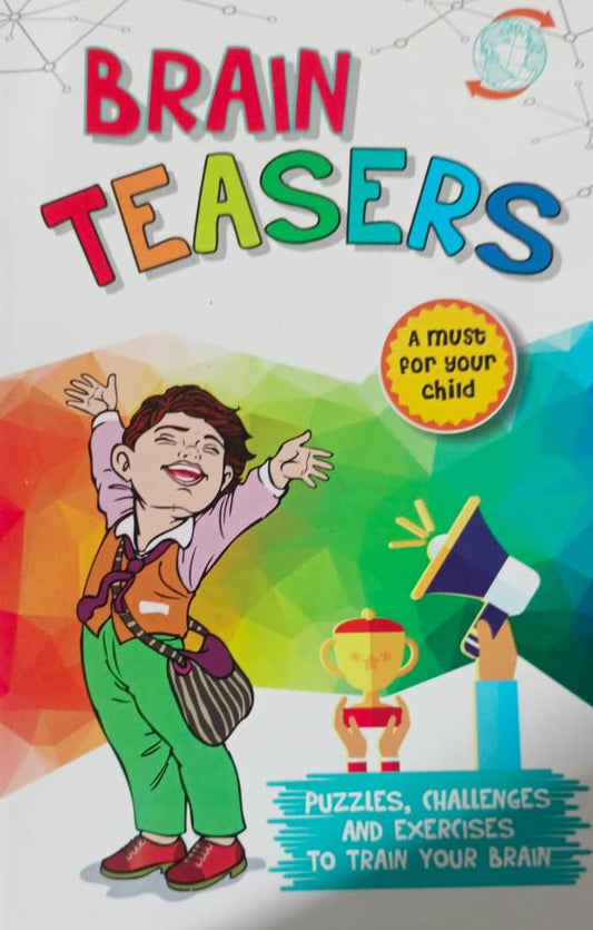 Brain Teasers & Storming Puzzles of 2 books for Children's