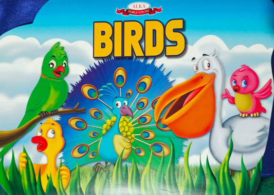 Colouring Book Birds for Children's Books