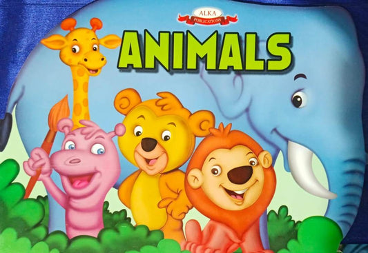 Colouring Book Animals for Children's Books