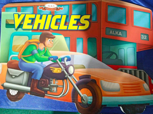 Colouring Book Vehicles for Children's Books